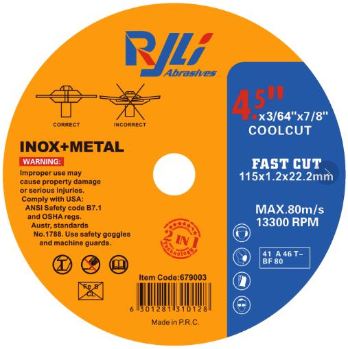 4.5inch 2in1 Cutting Disc