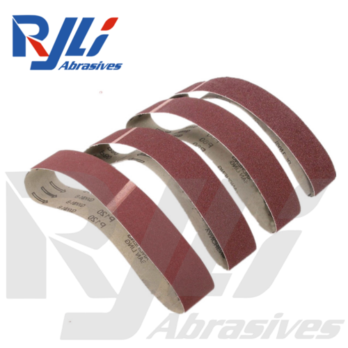 Ryli 2-1/2inch Aluminum Oxide Sanding Belt,Abrasives belt for grinding&polishing wood/metal