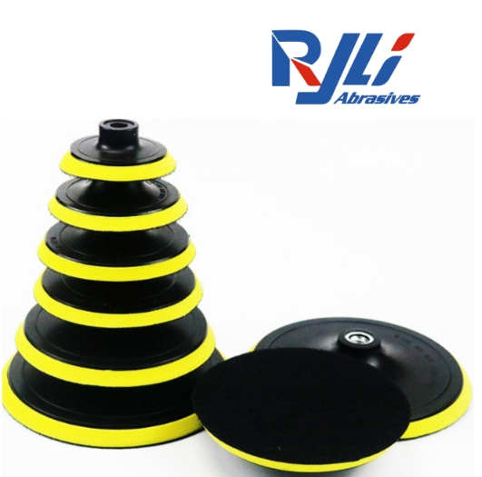 Ryli Backup Sanding Pad Sander Backing Pad for Hook and Loop Sanding Discs Power Tools Accessories